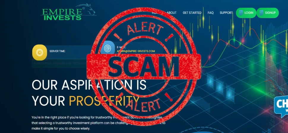 Uncovering the Truth: Empire-Invests - A Potential Crypto Scammer Exposed