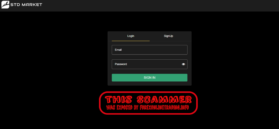Potential Scam: trade std-market Exposed