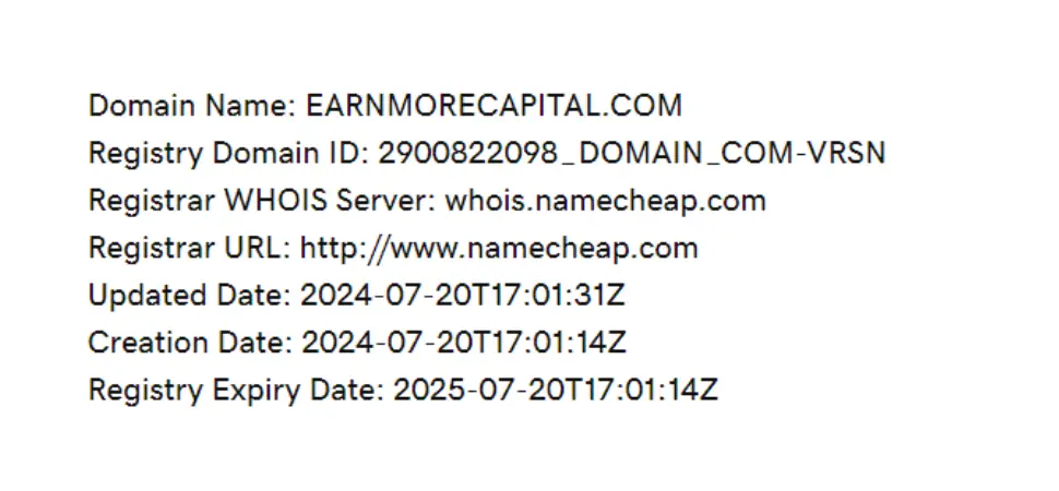 Earnmorecapital: Is it Scam